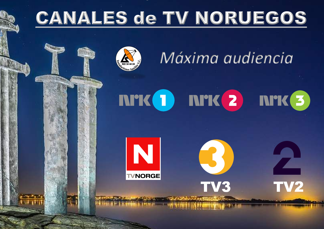 Canales de TV Noruega