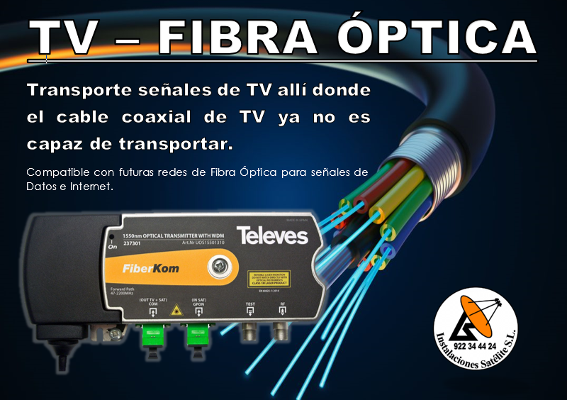 TV sobre fibra óptica